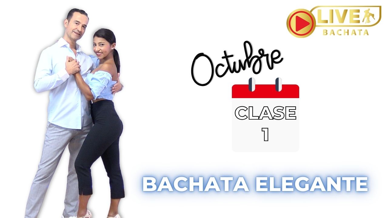 BACHATA ELEGANTE CLASE 1 clases online bachata en parejas