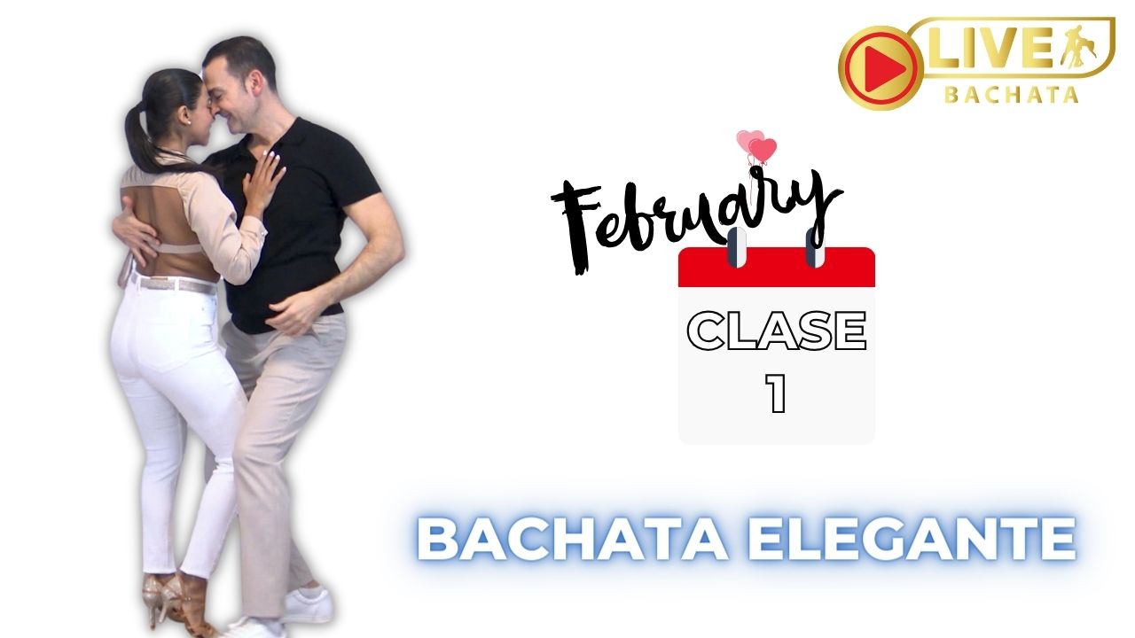 BACHATA ELEGANTE CLASE 1 Basi y deisy bailando bachata elegante abrazados
