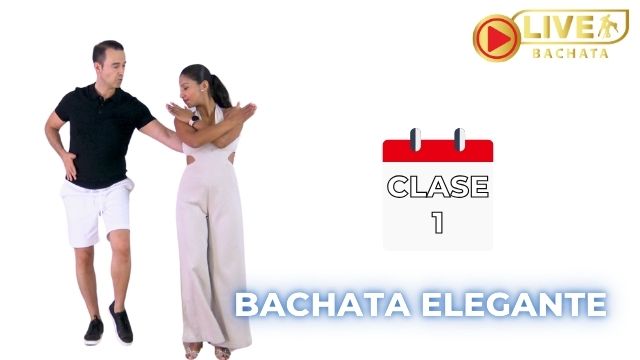 BACHATA ELEGANTE AGOSTO CLASE 1 clases de bachata onlione