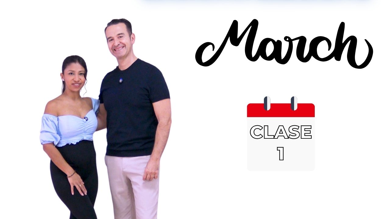 BACHATA ELEGANTE CLASE 1 MARZO clases de bachata onlione