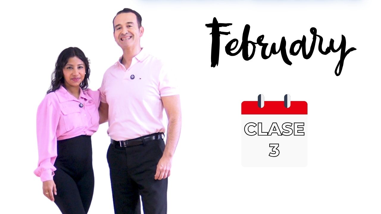 BACHATA ELEGANTE CLASE 3 FEBRERO clases de bachata onlione