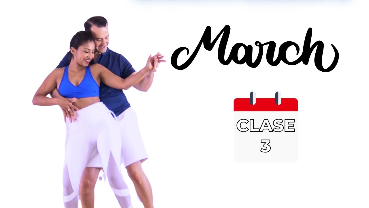 BACHATA ELEGANTE CLASE 3 MARZO clases de bachata onlione